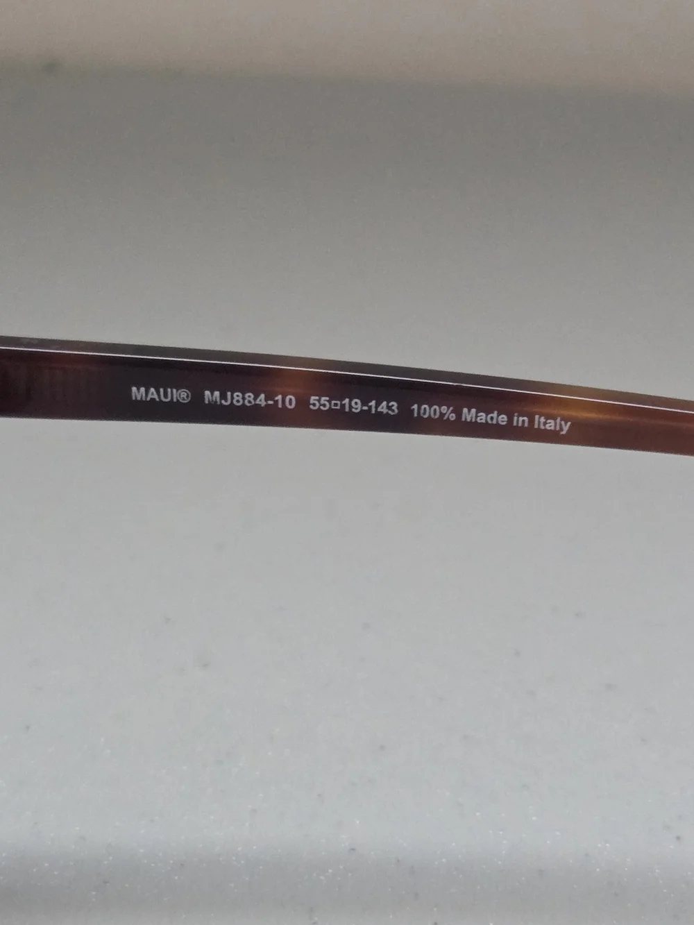 Maui Jim Tortoise Frame Sunglasses with Brown Lenses